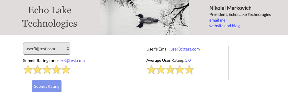 5-Star example in Bubble app