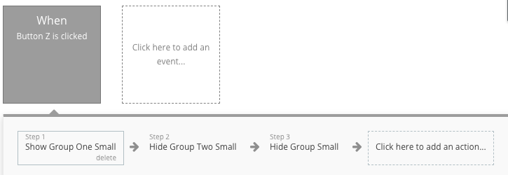 How not to show/hide Groups