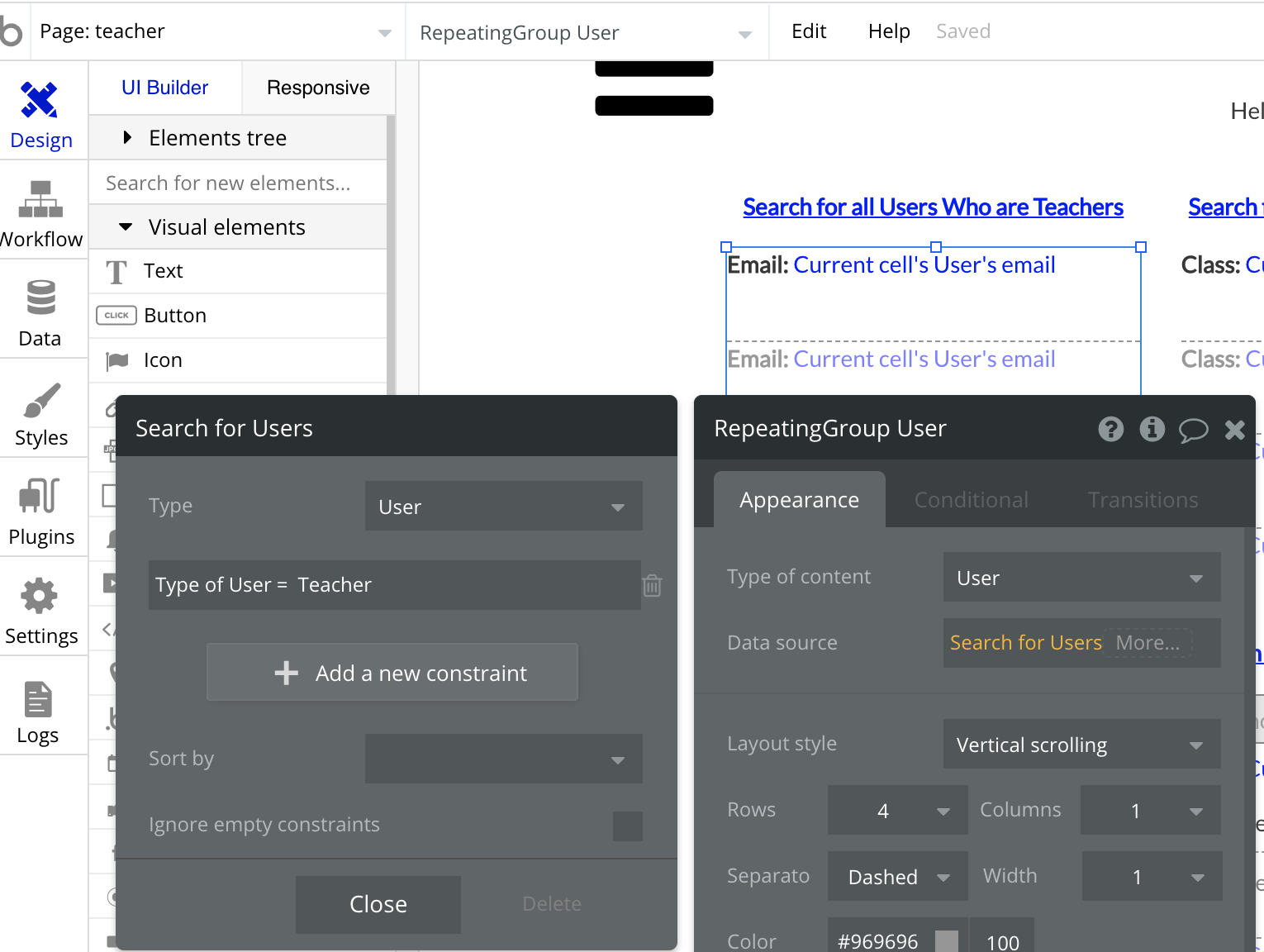 How to Handle a List of Things Using Repeating Groups in Your Bubble.io ...